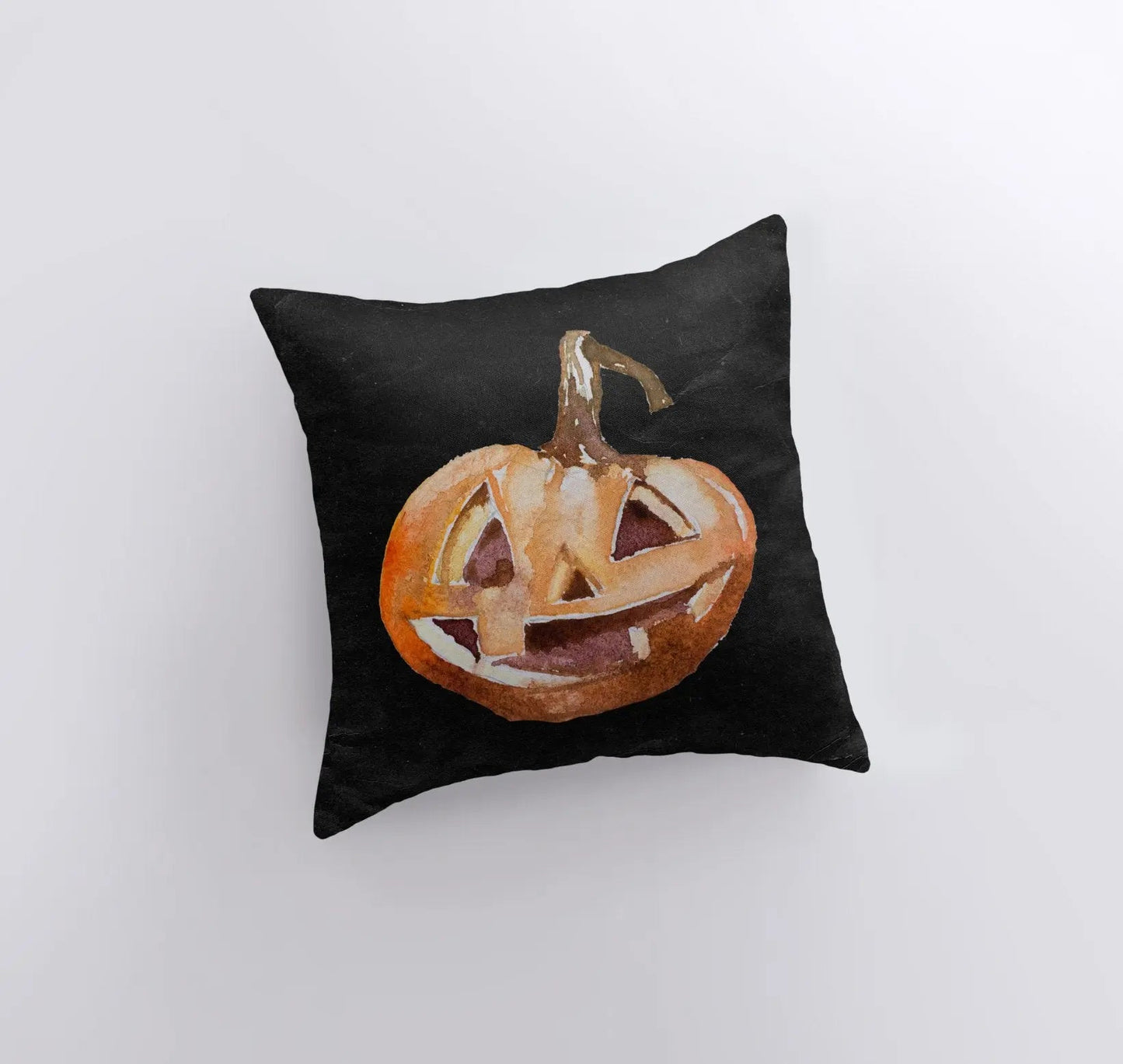 Jack O Lantern Throw Pillow