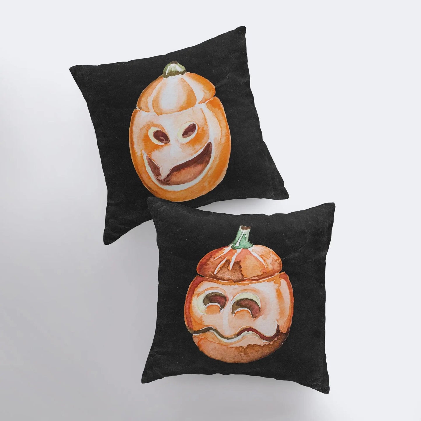 Jack O Lantern Throw Pillow