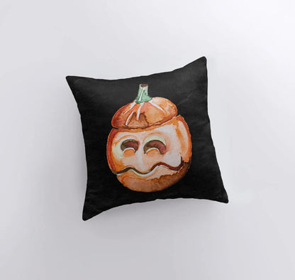 Jack O Lantern Throw Pillow