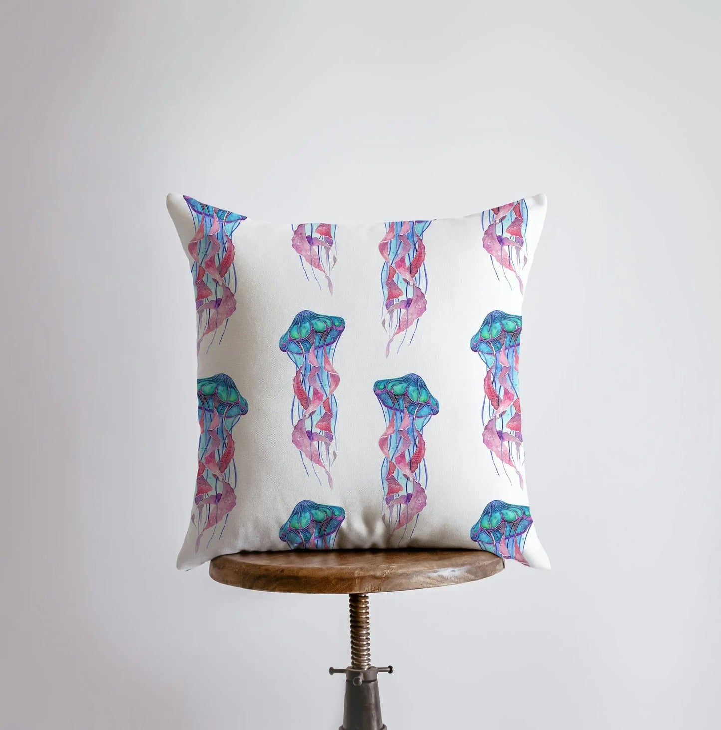 Jelly Fish Throw Pillow