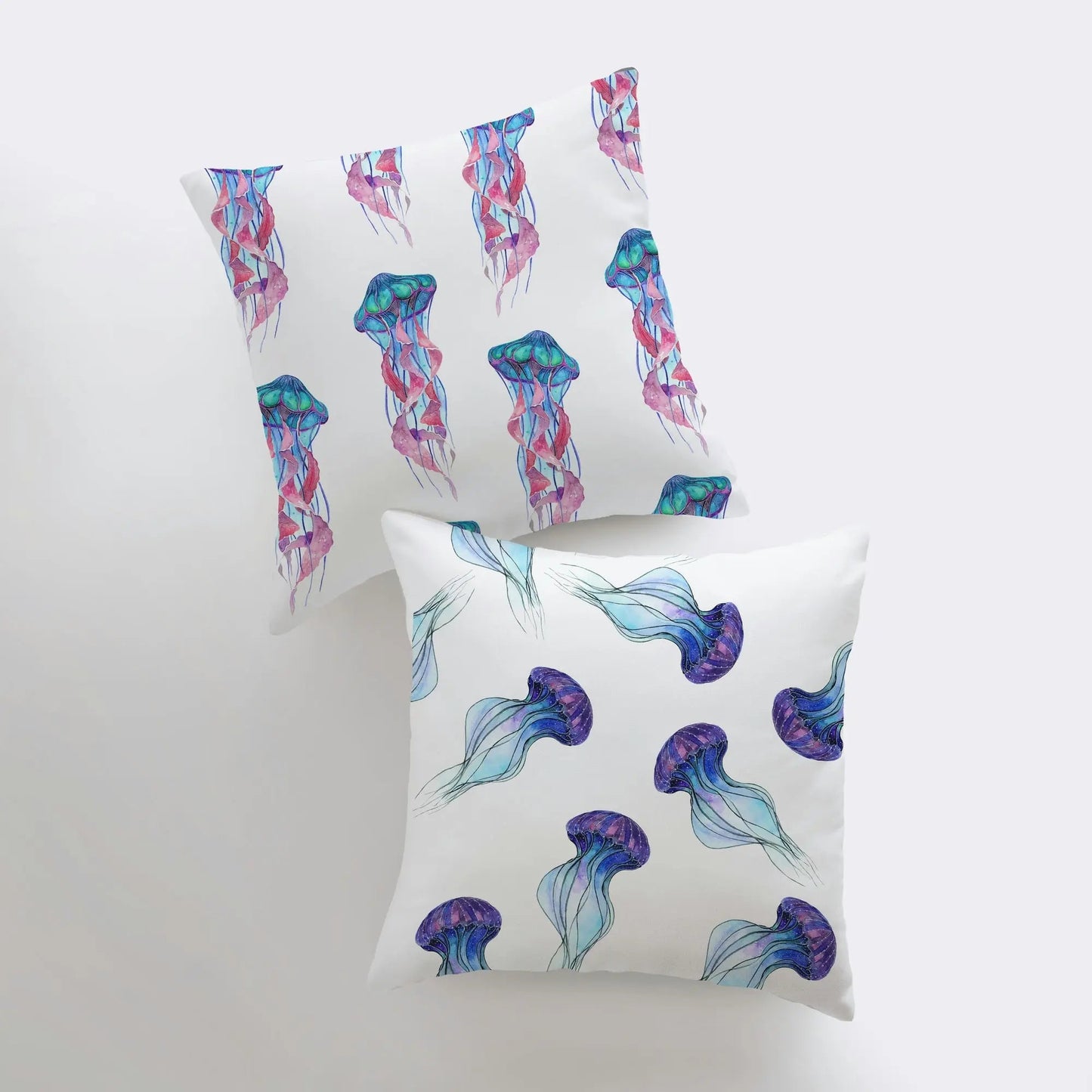 Jelly Fish Throw Pillow