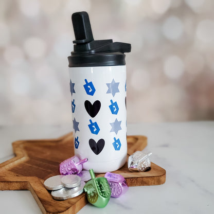 Jewish Star Hanukkah Kids Cup by Salt and Sparkle