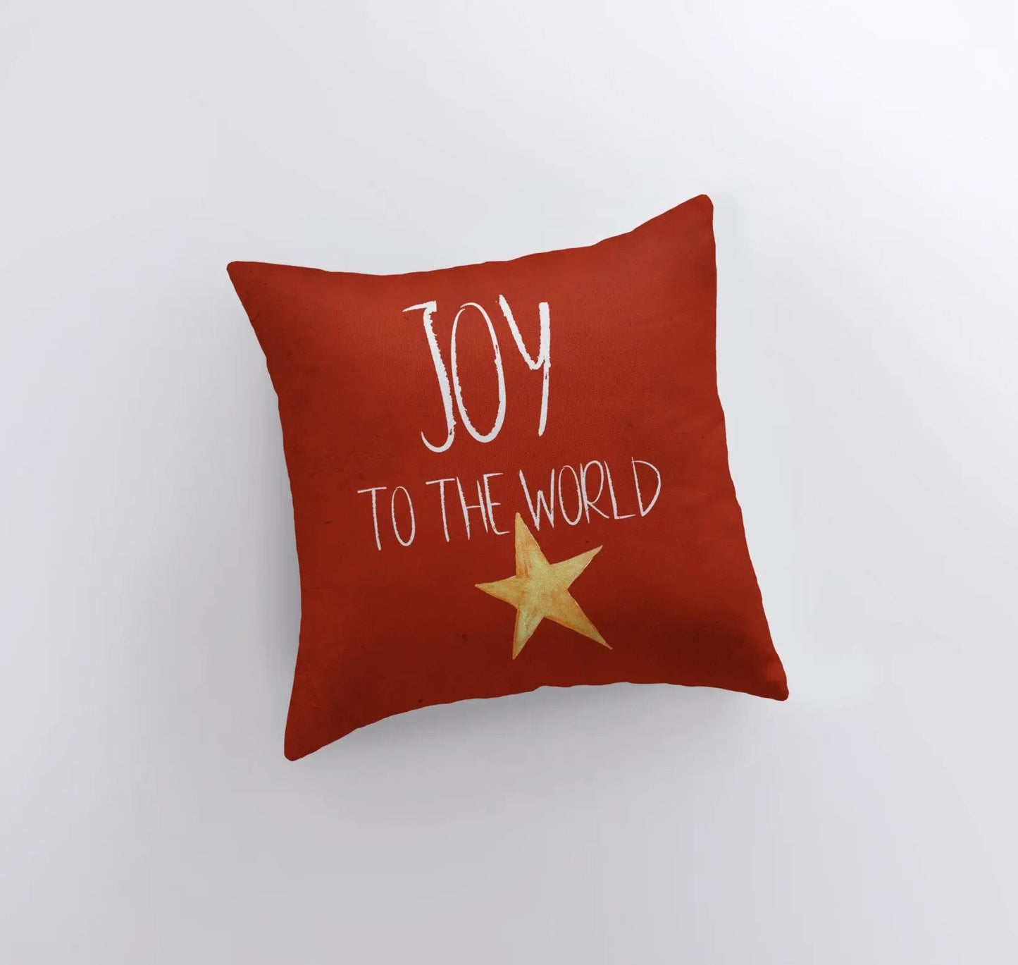 Joy to the World Throw Pillow