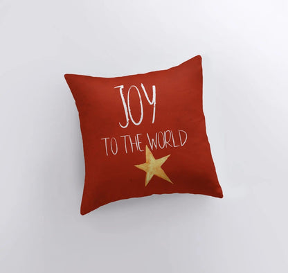 Joy to the World Throw Pillow