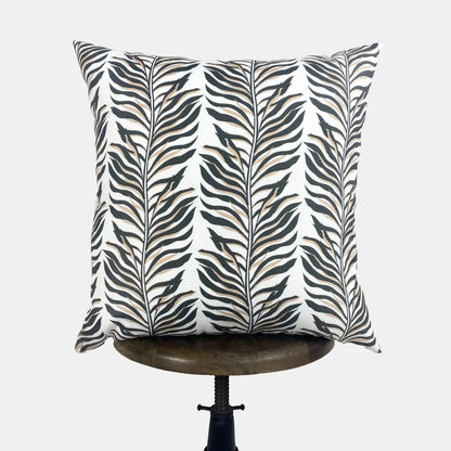 Jungle Leaves Throw Pillow