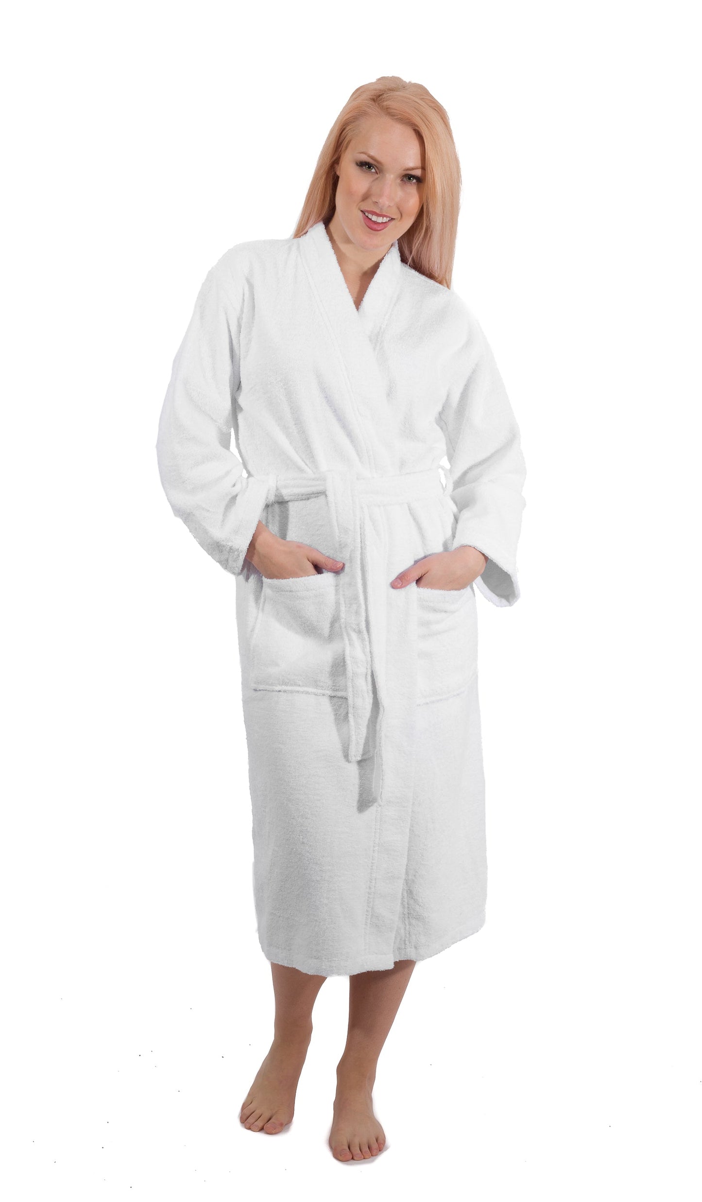 Kimono Turkish Cotton Bathrobe by Classic Turkish Towels