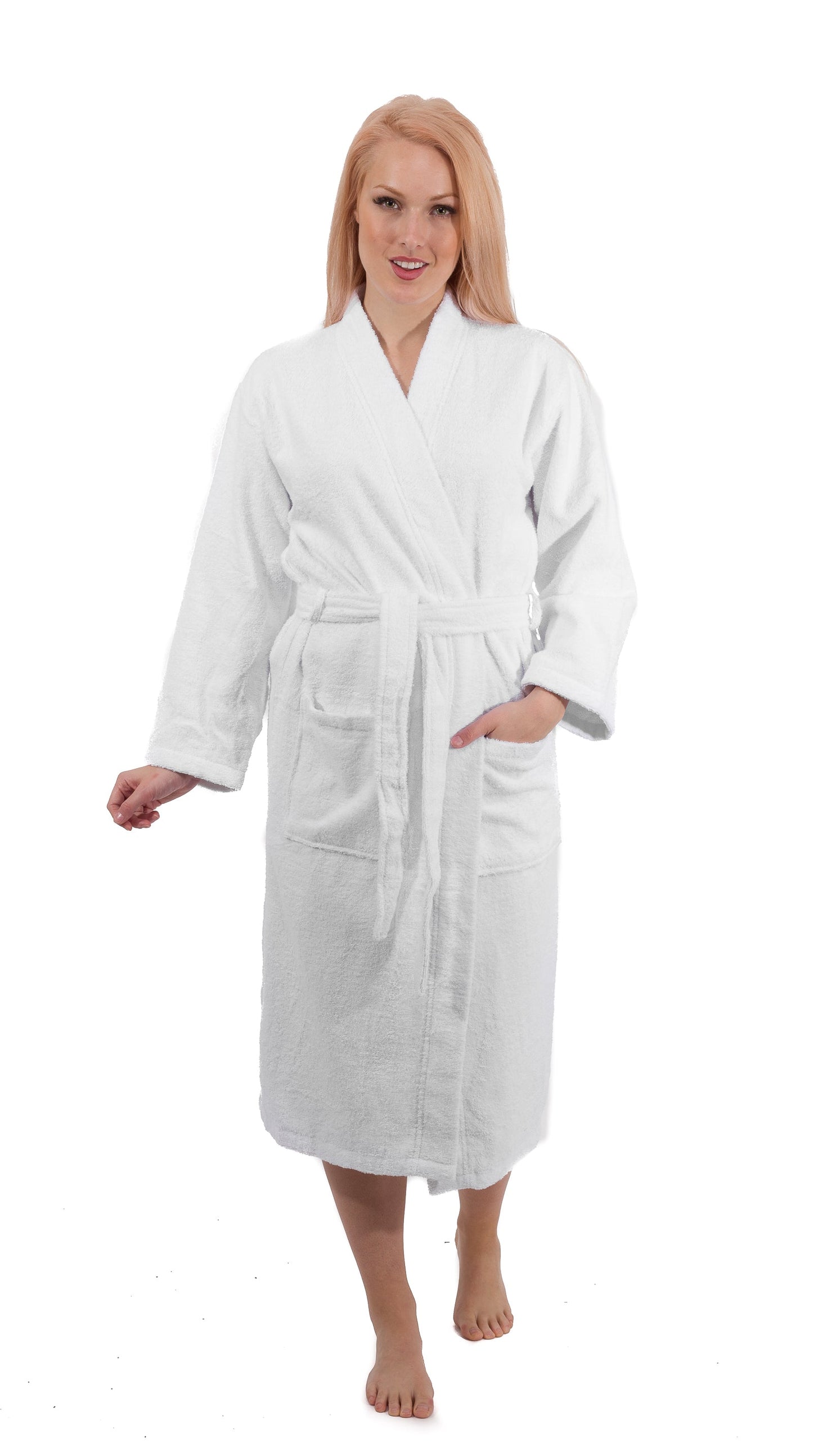 Kimono Turkish Cotton Bathrobe by Classic Turkish Towels