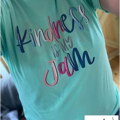 Kindness Is My Jam Retro T-shirt