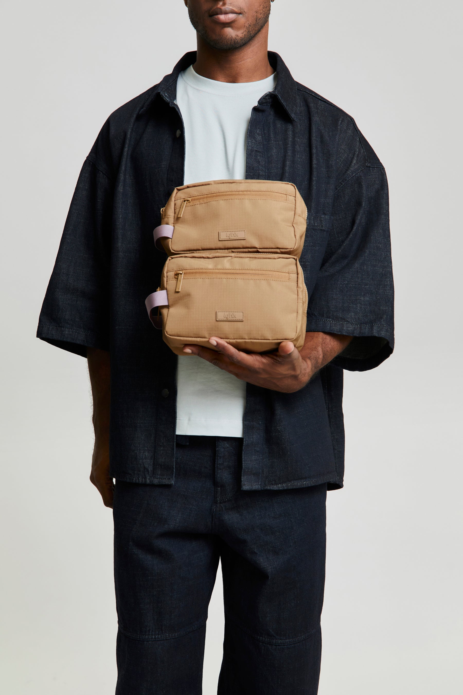Kei Double Washbag Toffee Vandra
