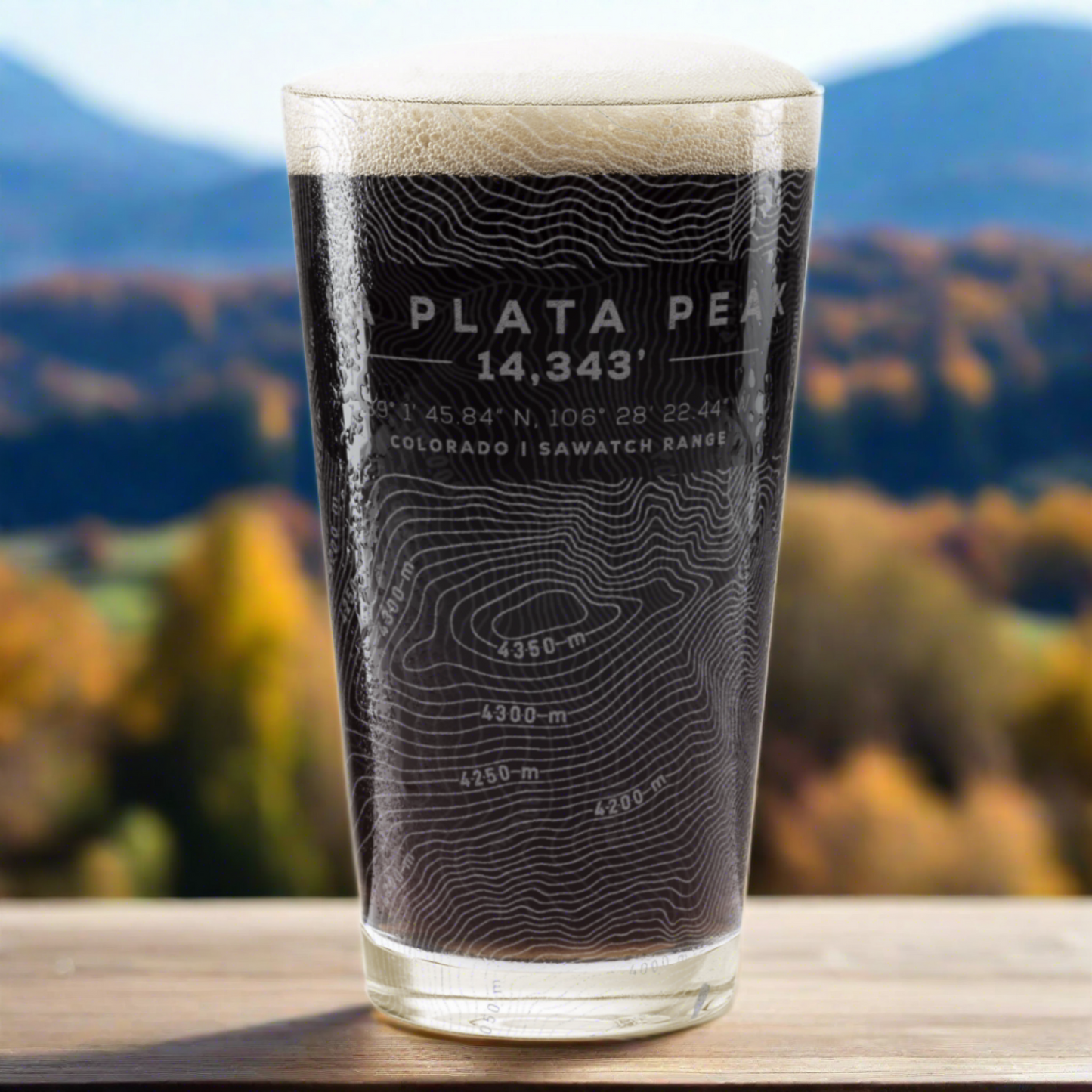 COLORADO 14ers Pint Collection by Lumengrave