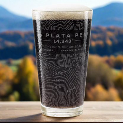 COLORADO 14ers Pint Collection by Lumengrave