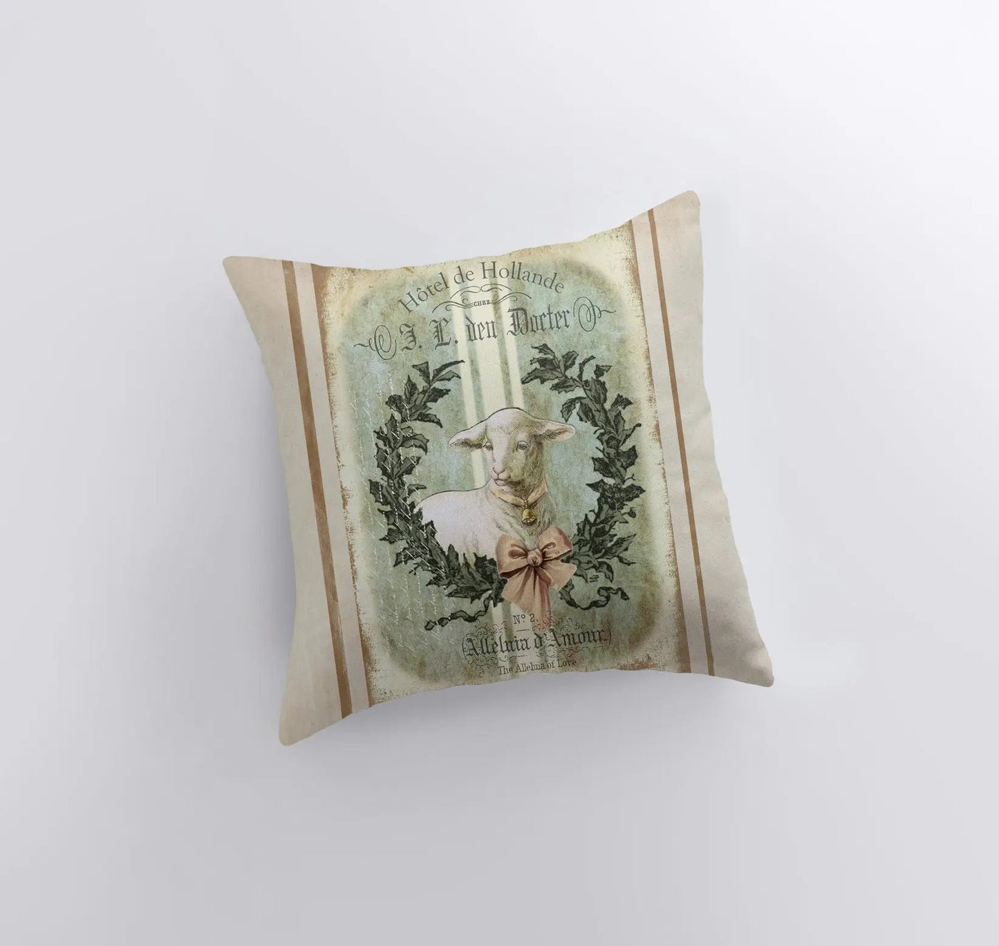 Lamb Throw Pillow