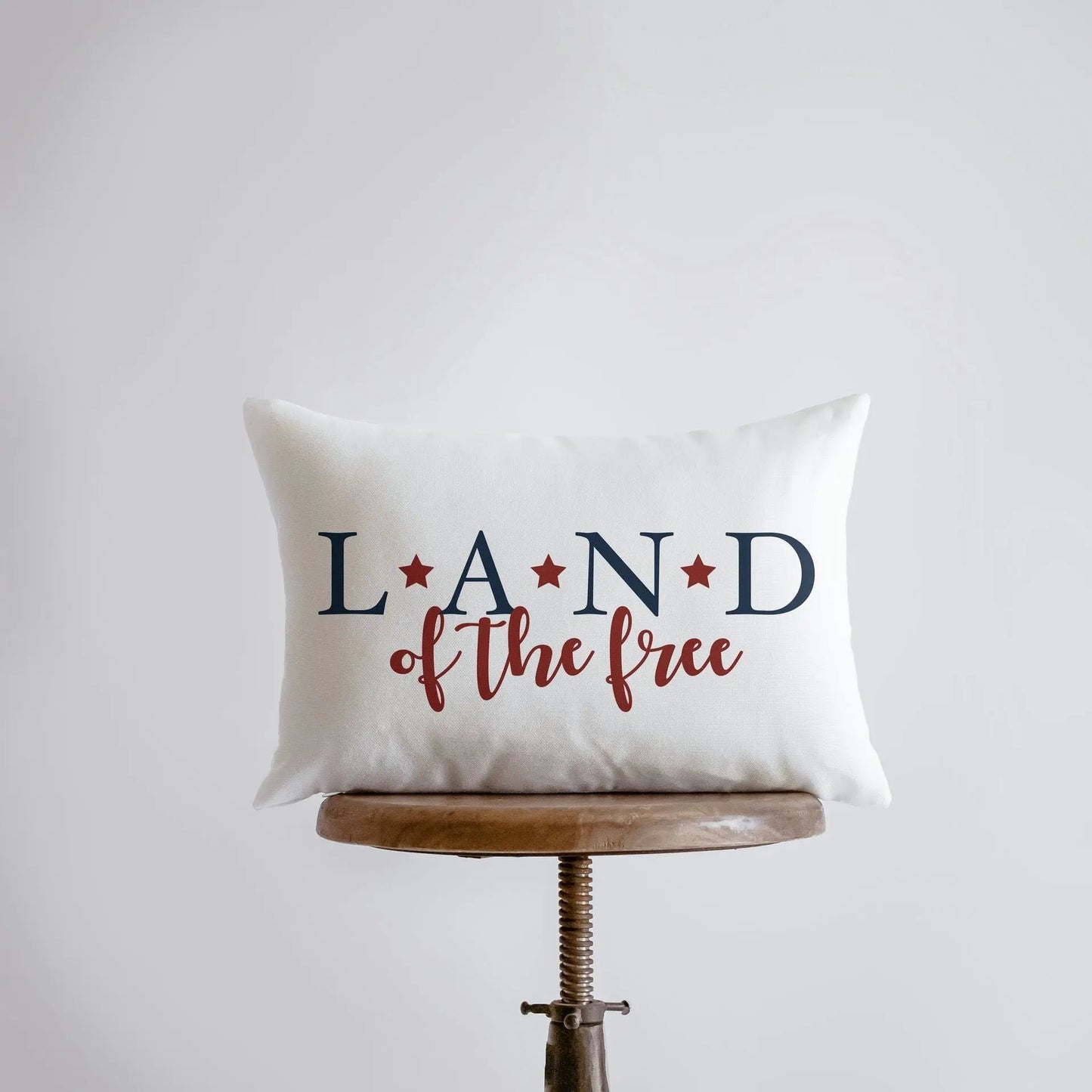 Land of the Free Throw Pillow