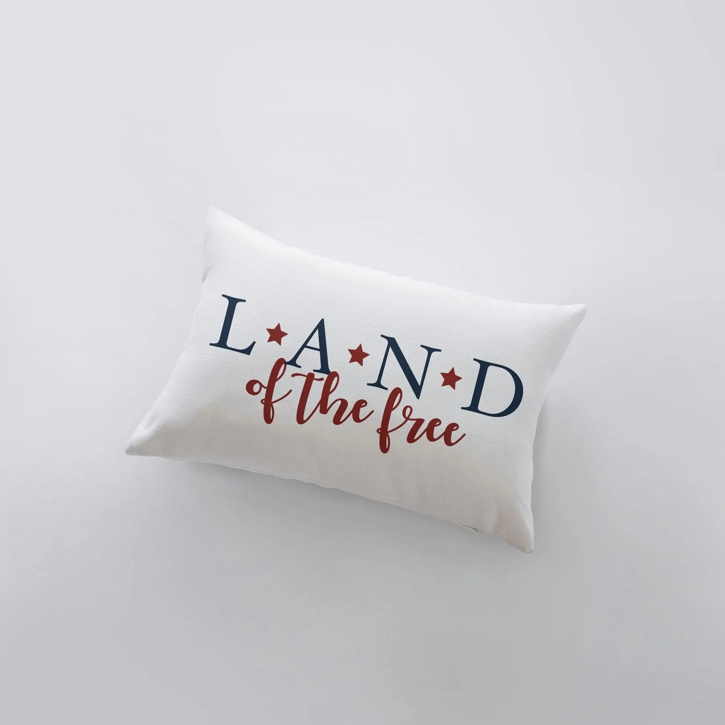 Land of the Free Throw Pillow