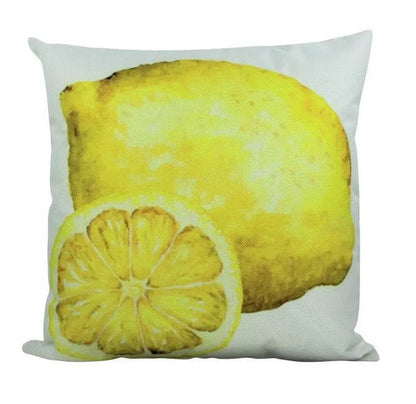 Lemon Slice Throw Pillow