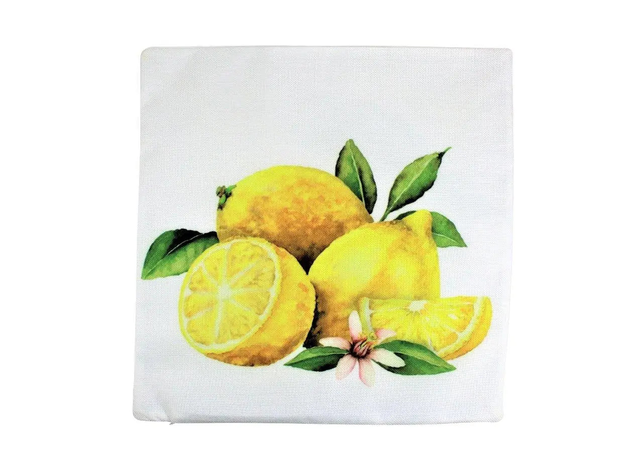 Lemons Throw Pillow