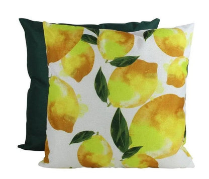 Lemons Throw Pillow