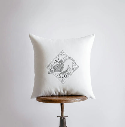 Leo Zodiac Throw Pillow