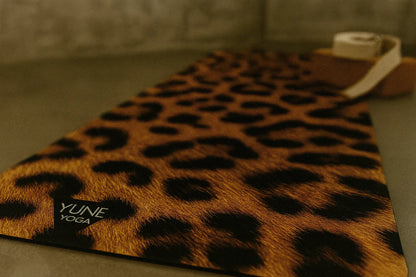 Leopard Pattern Yoga Mat – Eco-Friendly + Grip-Enhanced Flow | Yune