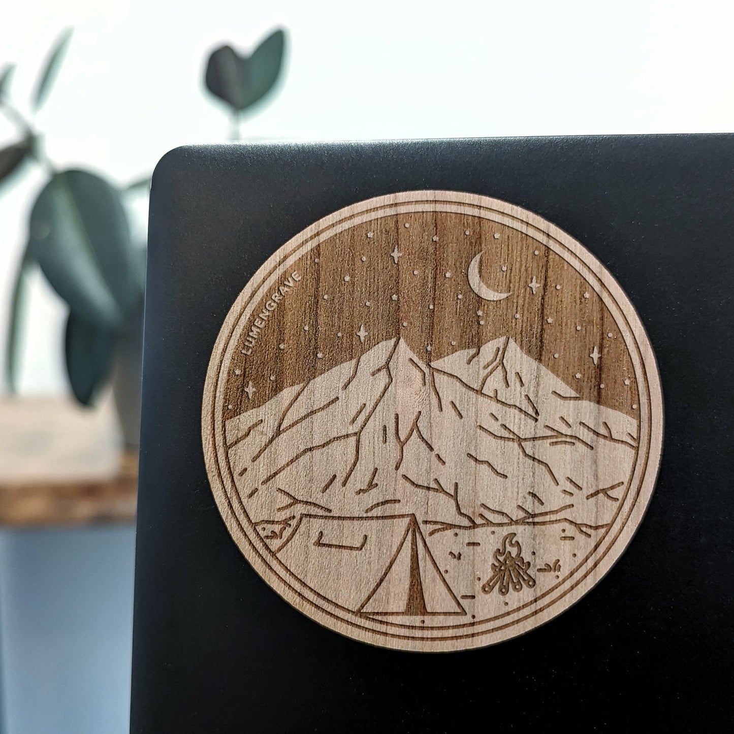 Nature Themed Wood Stickers