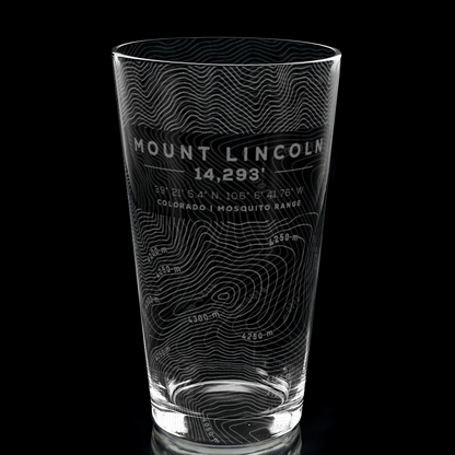 COLORADO 14ers Pint Collection by Lumengrave