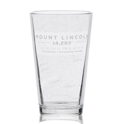 COLORADO 14ers Pint Collection by Lumengrave