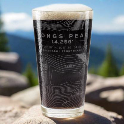 COLORADO 14ers Pint Collection by Lumengrave