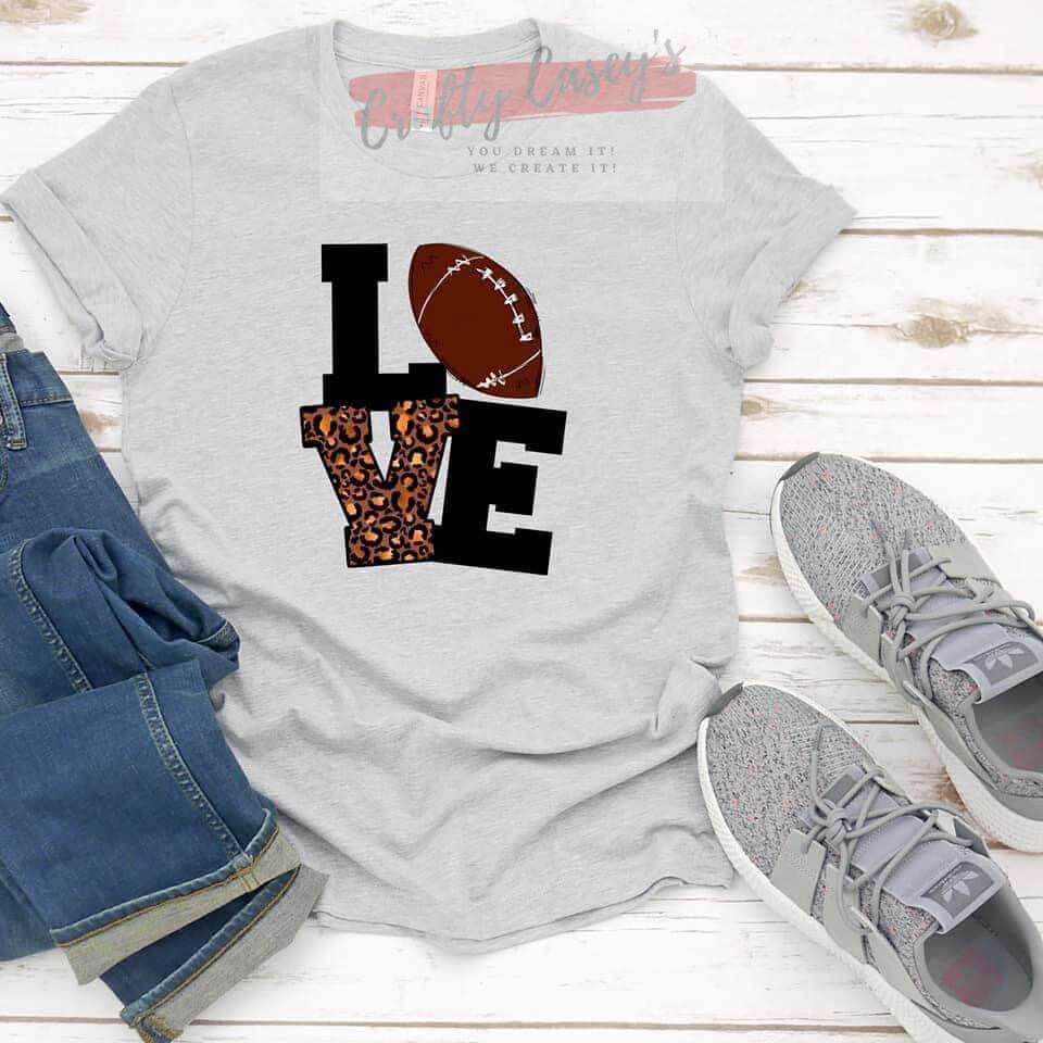 Love Football Sports T-shirt