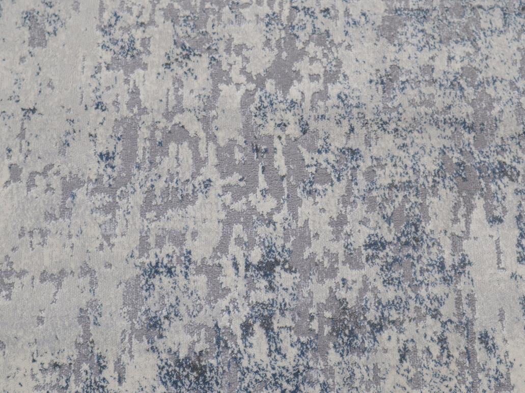 Oxford Abstract Grey Blue Rug by Bareens Designer Rugs