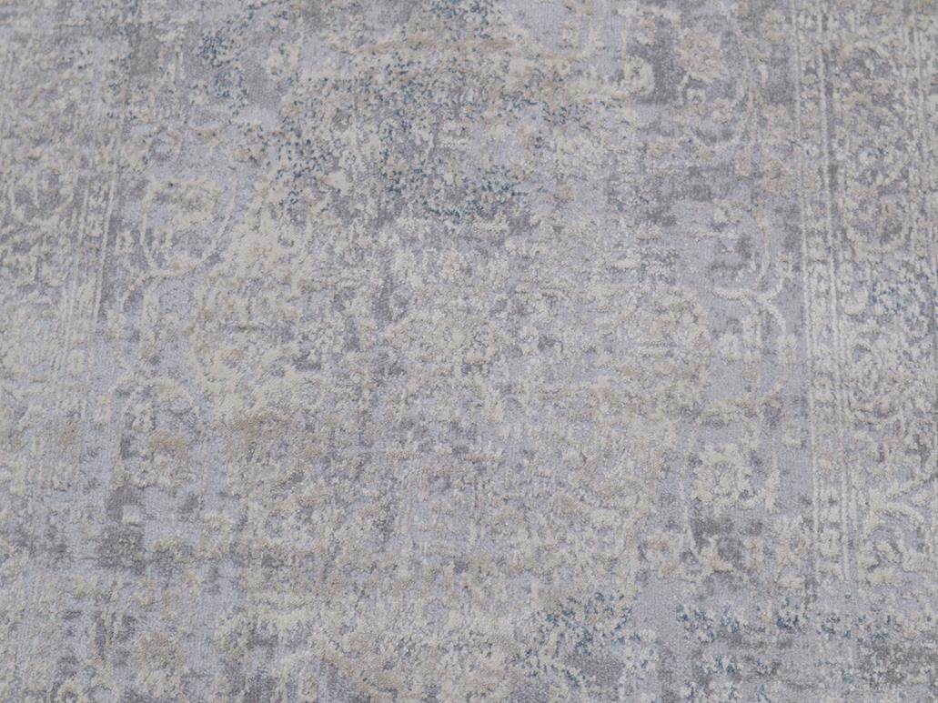 Vintage Regal Grey Beige Rug by Bareens Designer Rugs