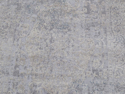 Vintage Regal Grey Beige Rug by Bareens Designer Rugs