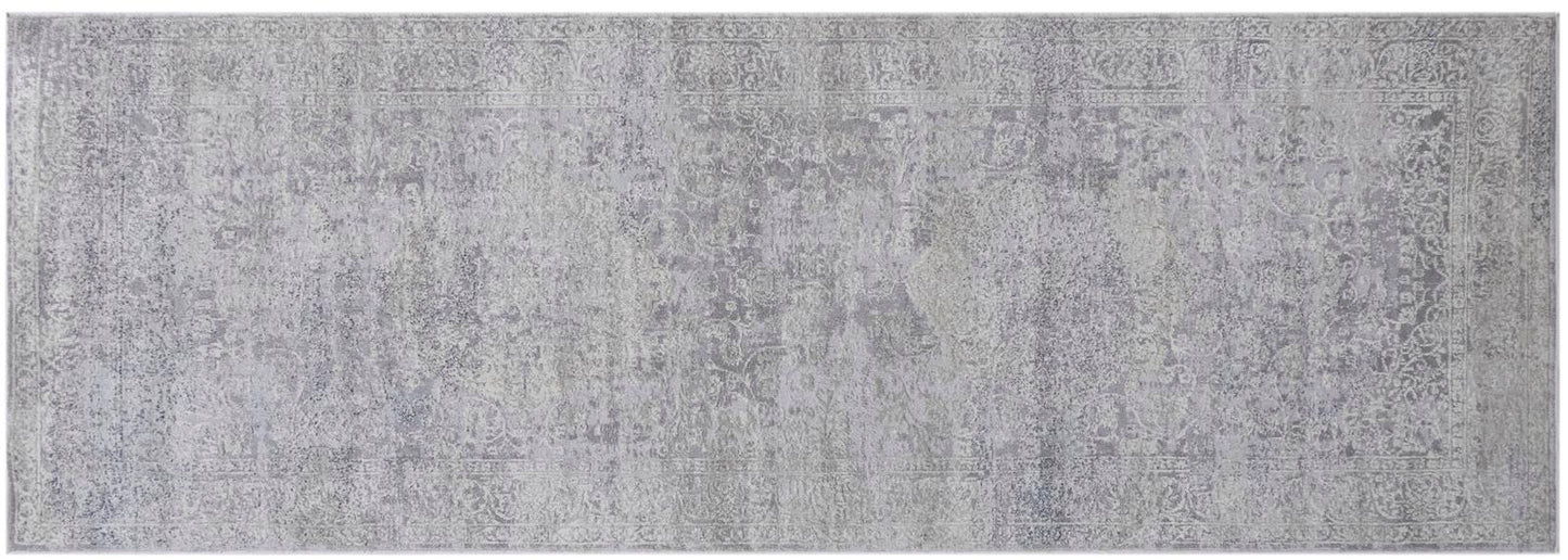 Vintage Regal Grey Beige Rug by Bareens Designer Rugs