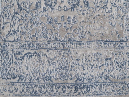 Vintage Blossom Cream Blue Rug by Bareens Designer Rugs