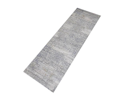 Distressed Phlox Beige Grey Rug by Bareens Designer Rugs