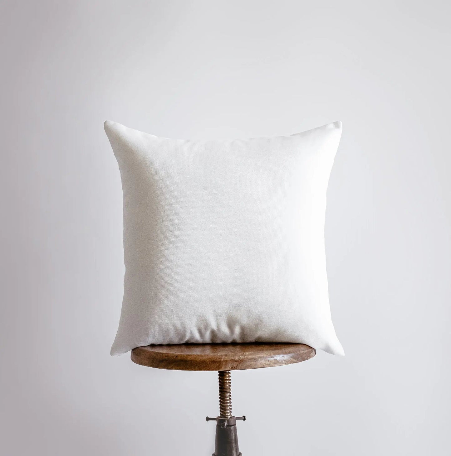 MINI Ghost on White Throw Pillow