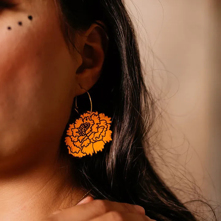 Marigold Hoops by LE CHIC MIAMI