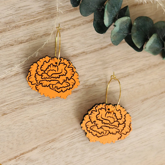 Marigold Hoops by LE CHIC MIAMI