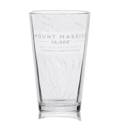 COLORADO 14ers Pint Collection by Lumengrave