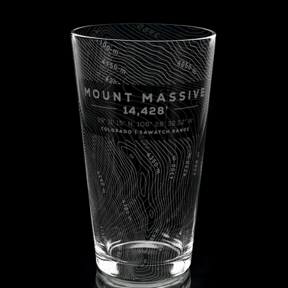 COLORADO 14ers Pint Collection by Lumengrave
