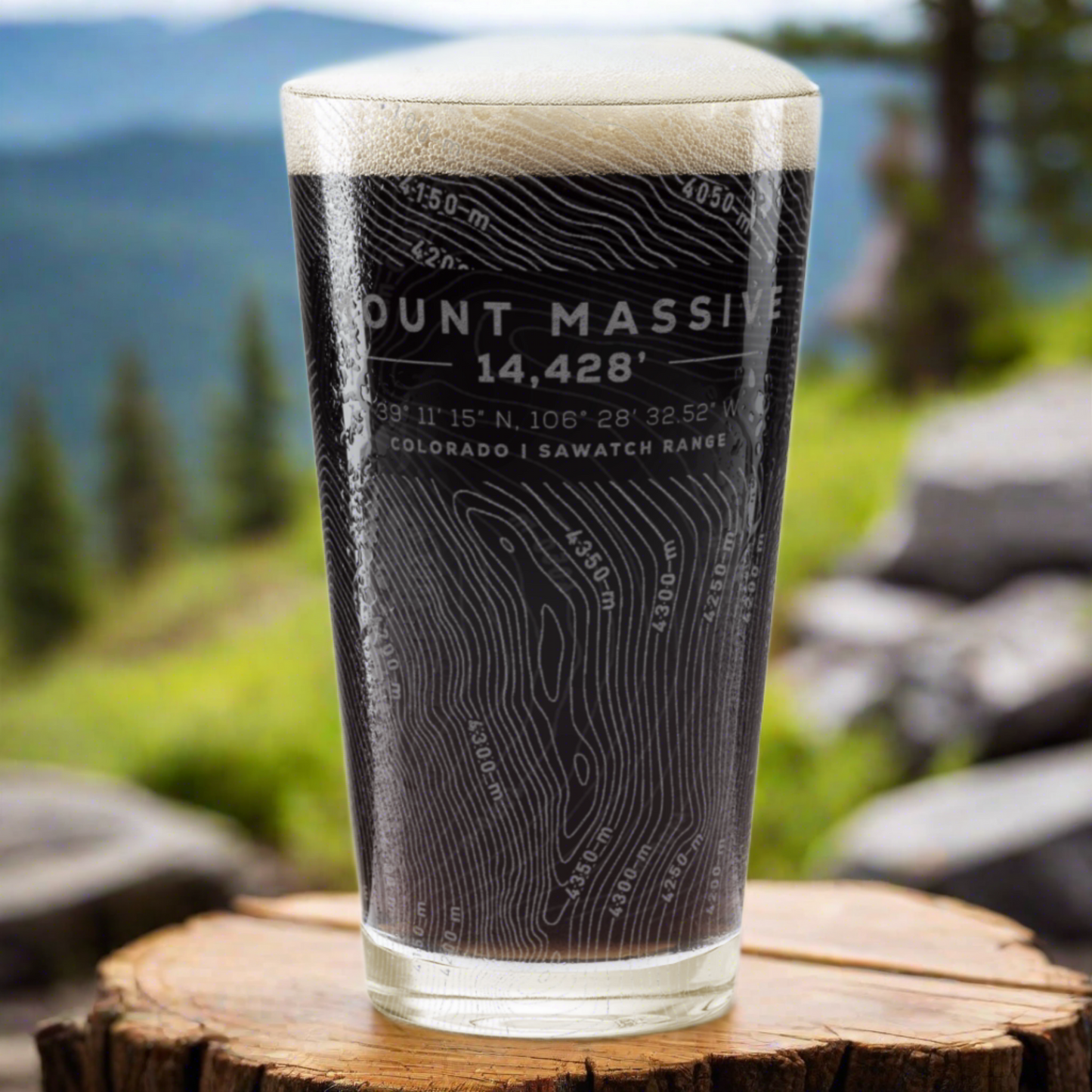 COLORADO 14ers Pint Collection by Lumengrave