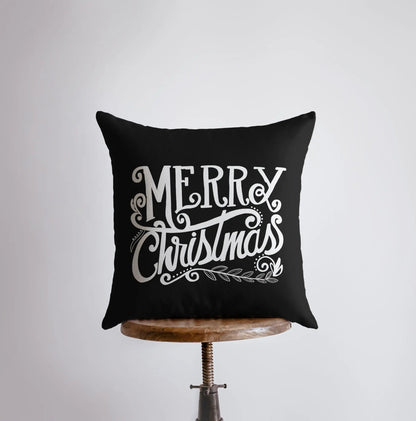 Merry Christmas Throw Pillow