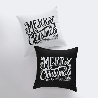 Merry Christmas Throw Pillow