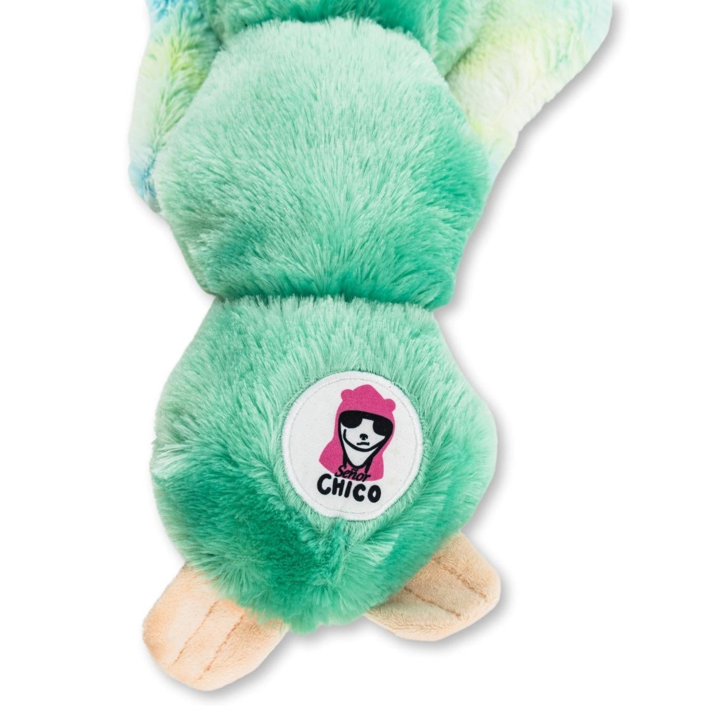 Winged Mint Sloth Magical Creature Squeaking Plush Dog Toy