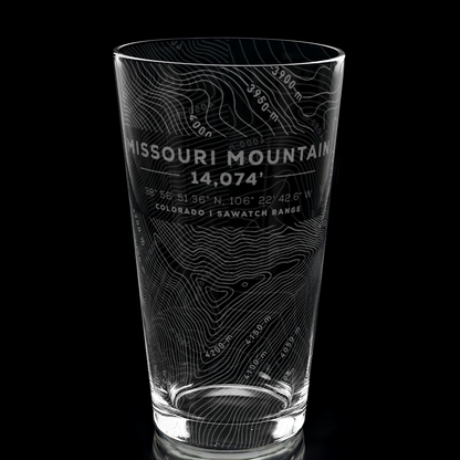 COLORADO 14ers Pint Collection by Lumengrave