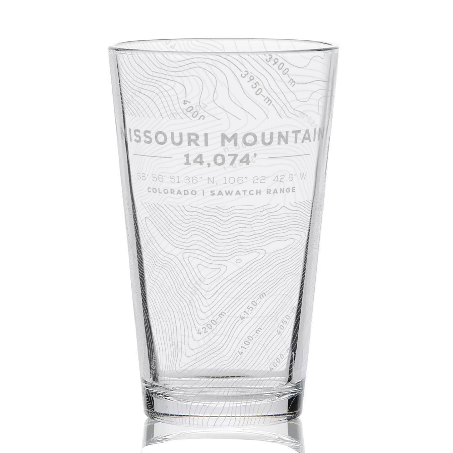 COLORADO 14ers Pint Collection by Lumengrave