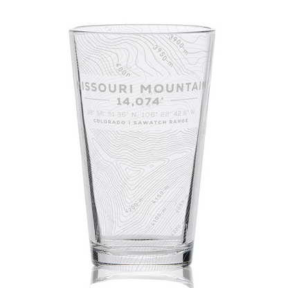 COLORADO 14ers Pint Collection by Lumengrave