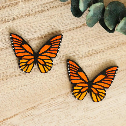 Monarch Studs by LE CHIC MIAMI