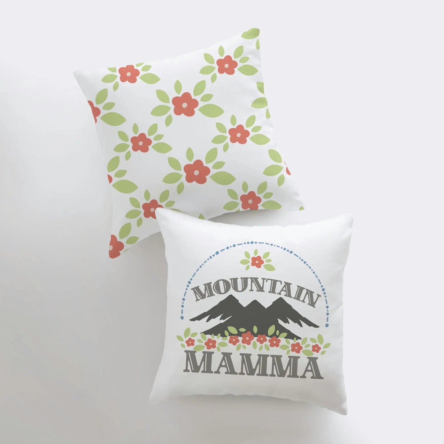 Mountain Mamma Throw Pillow