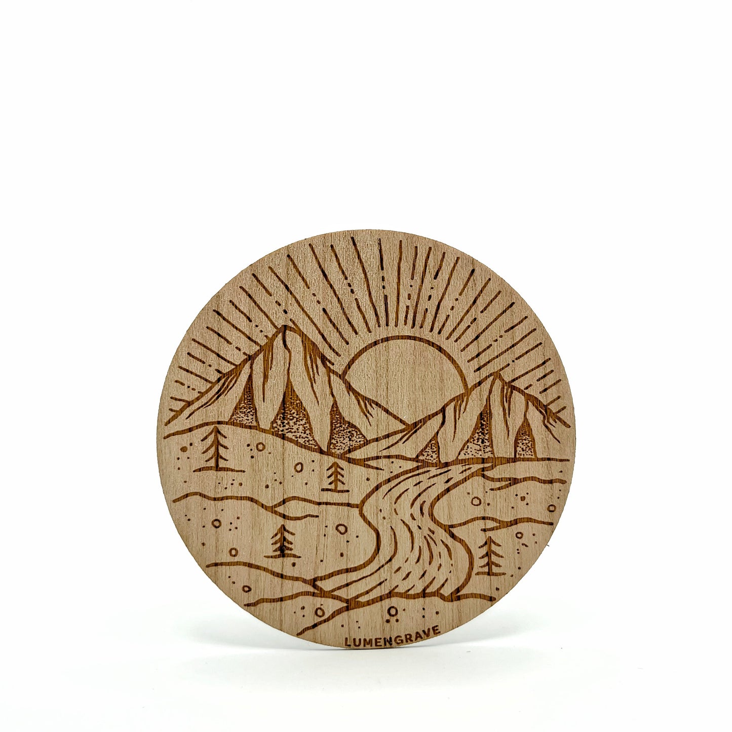 Nature Themed Wood Stickers