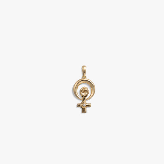 Women Power Pendant
